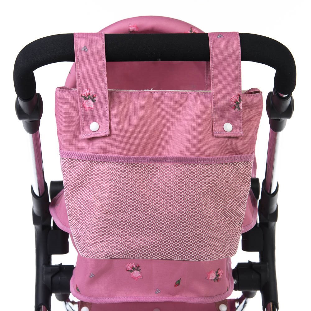 Roma Darcie Single Dolls Pram - Pink - Baby&More