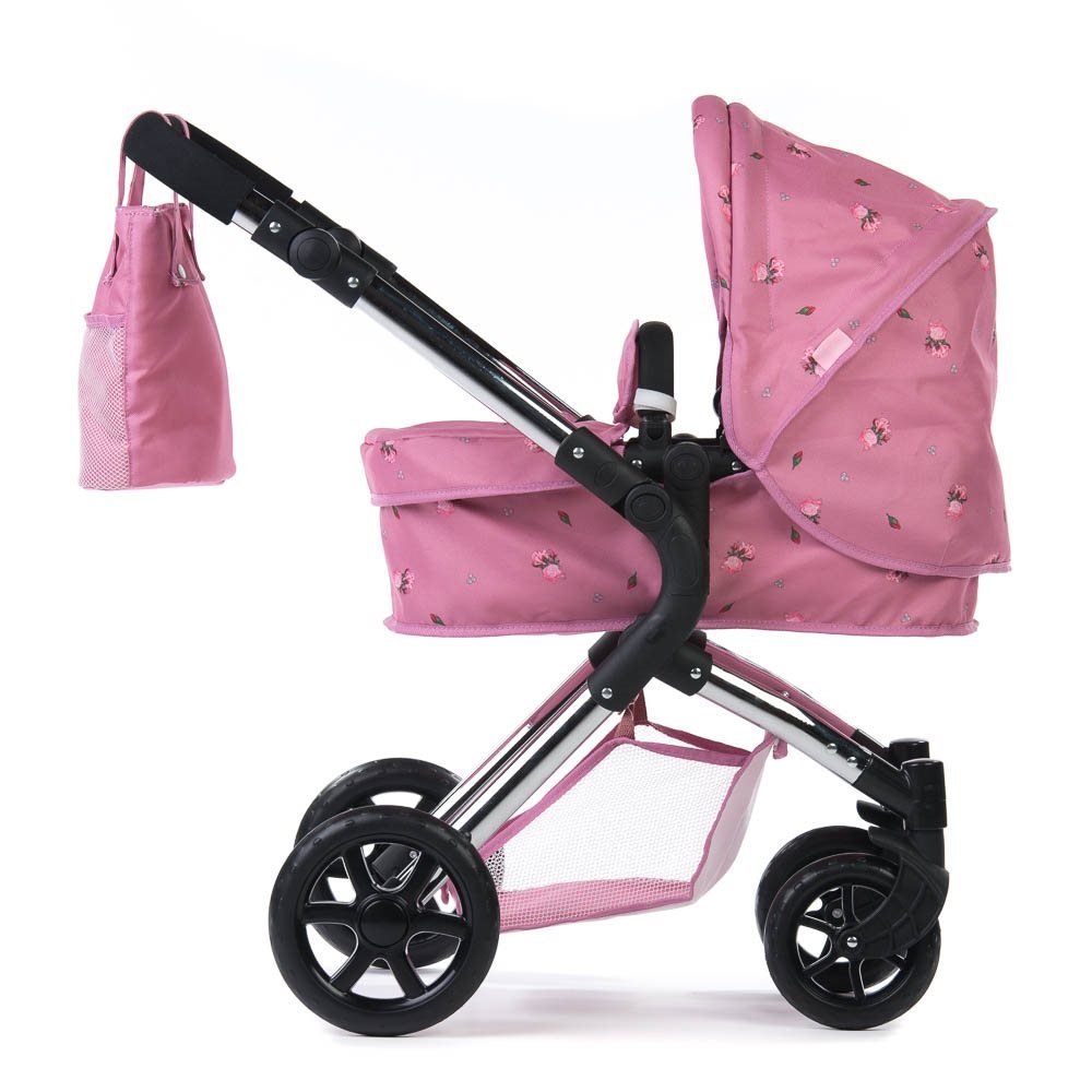 Roma Darcie Single Dolls Pram - Pink - Baby&More