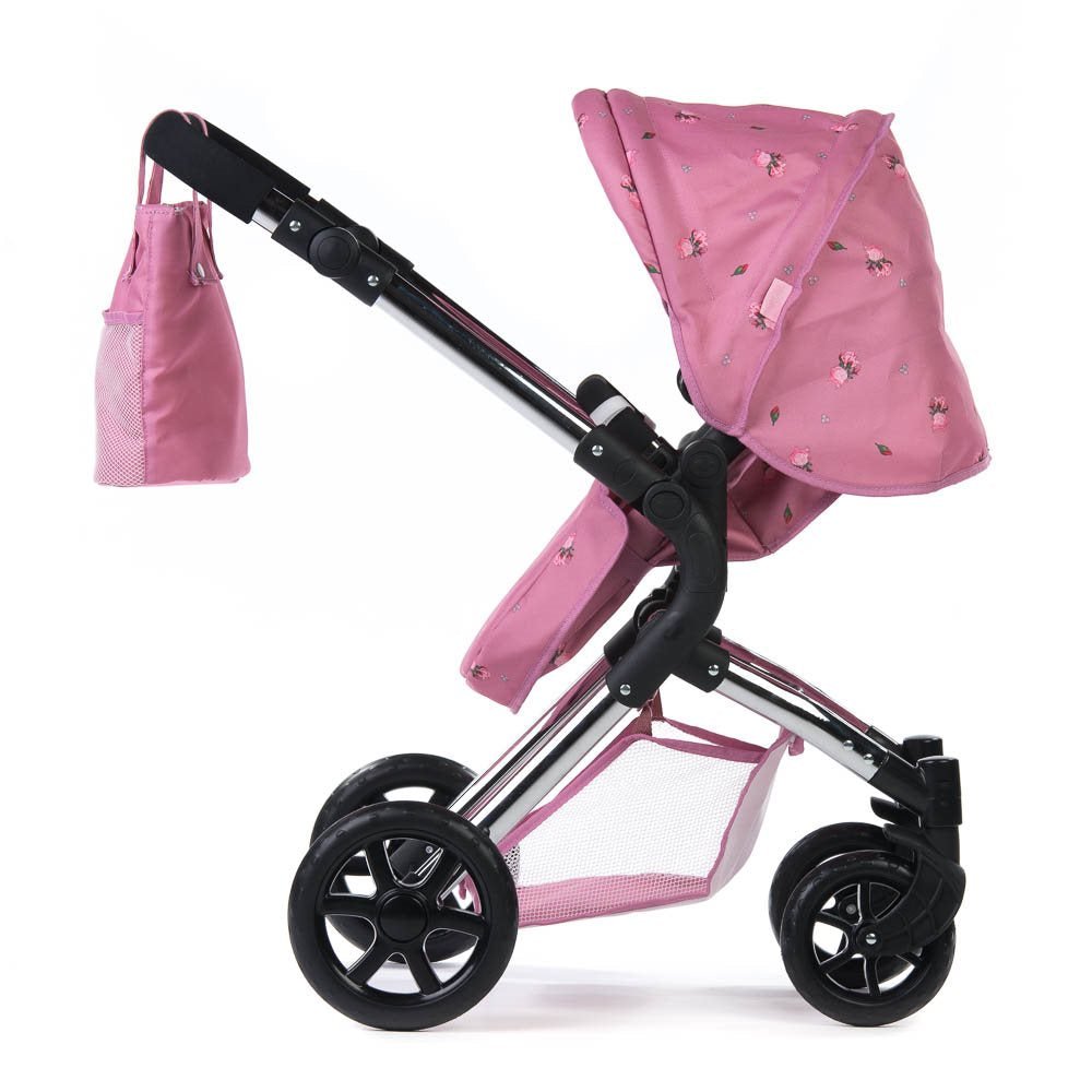 Roma Darcie Single Dolls Pram - Pink - Baby&More