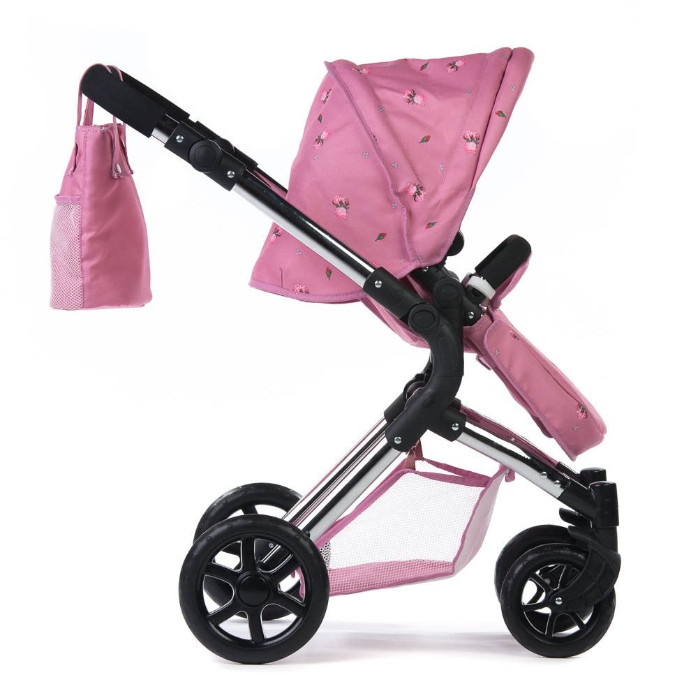 Roma Darcie Single Dolls Pram - Pink - Baby&More
