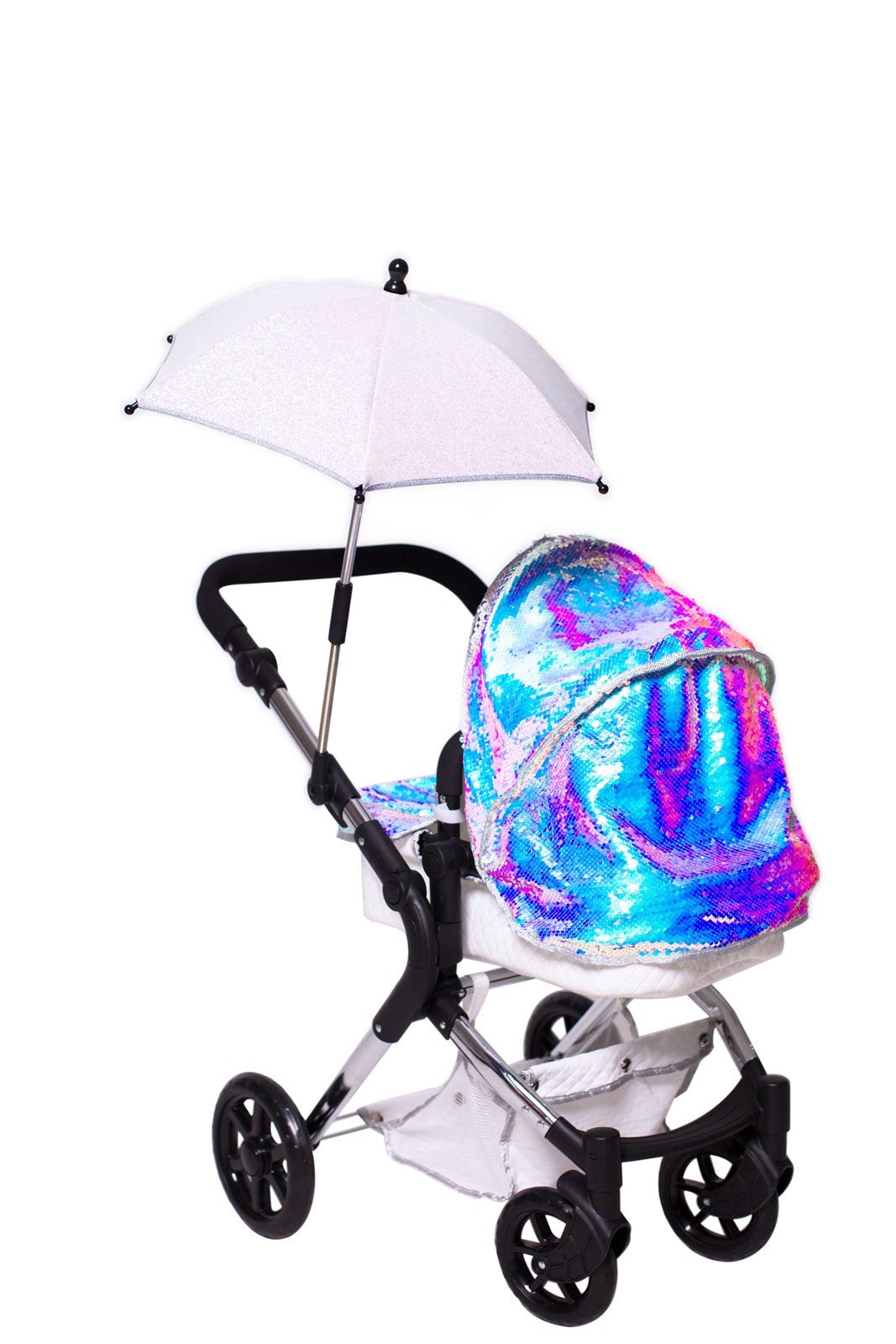 Roma Polly Dolls Parasol - White Sparkle - Baby&More