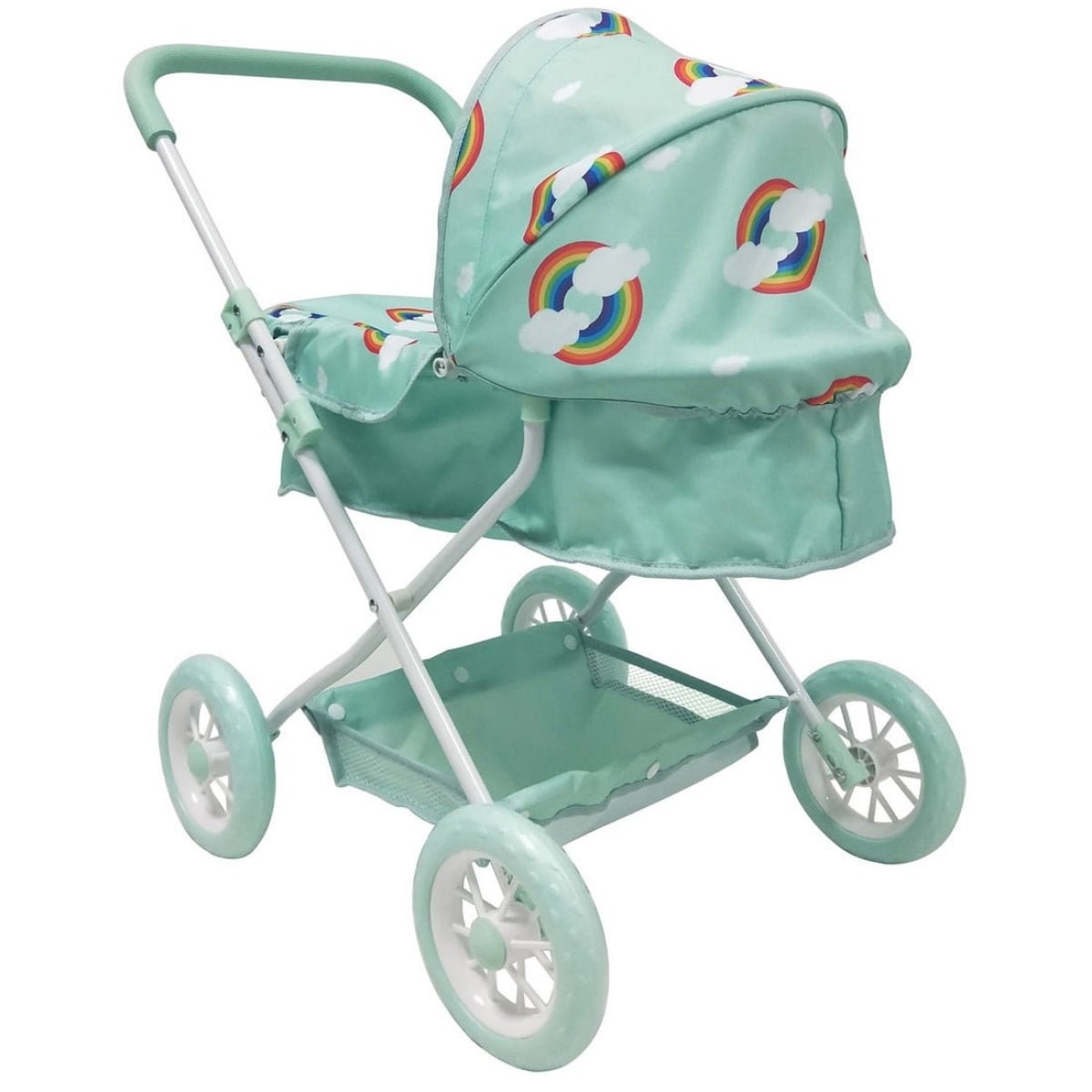 Roma Rupert Dolls Pram - Mint Green - Baby&More