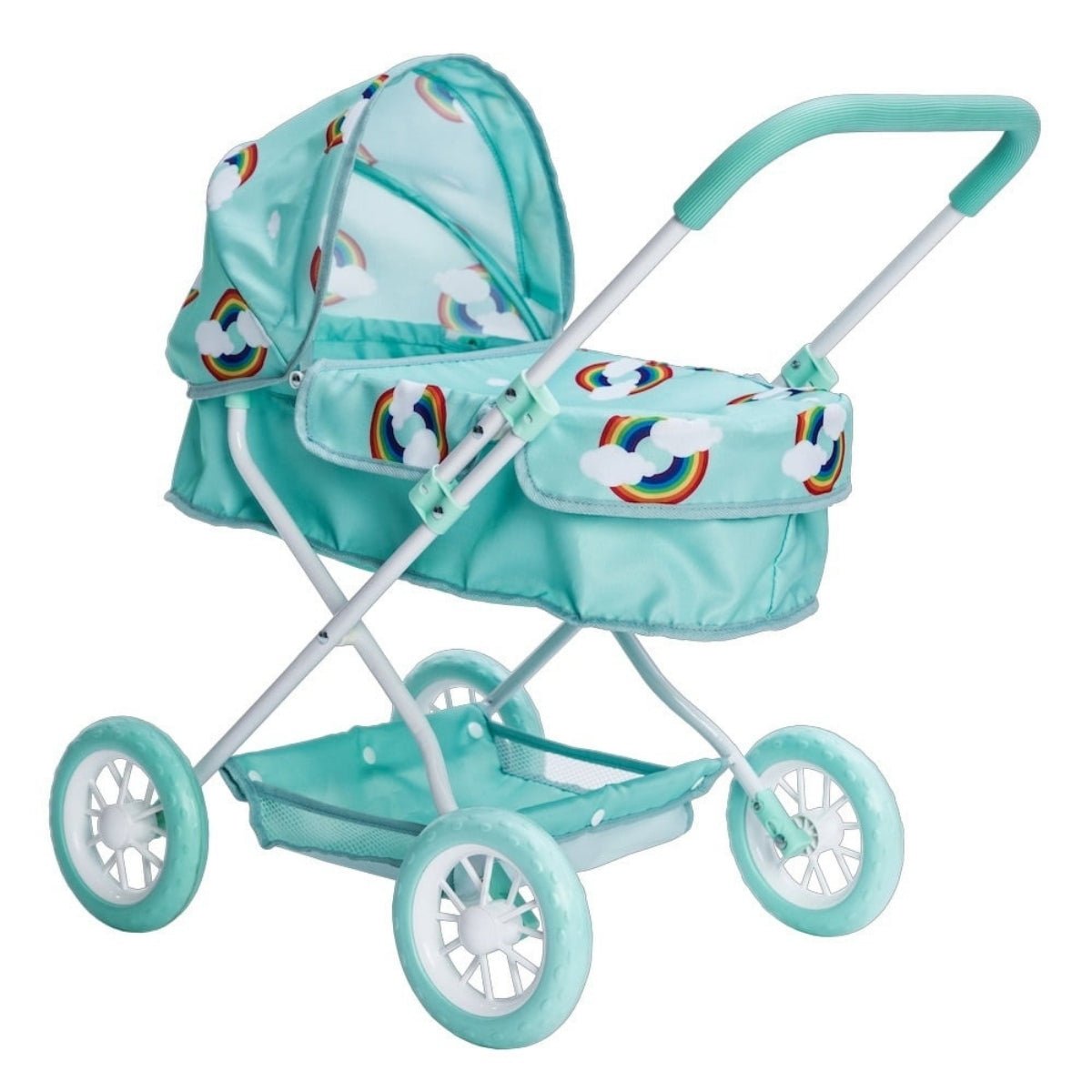 Roma Rupert Dolls Pram - Mint Green - Baby&More