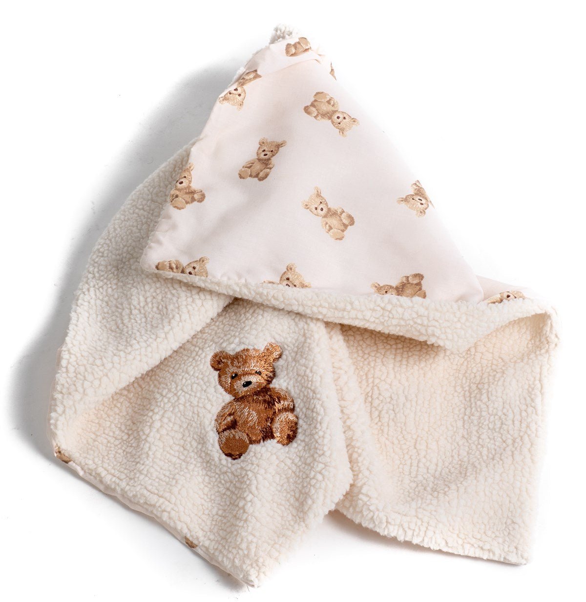 Roma Teddy Sherpa Blanket - Baby&More