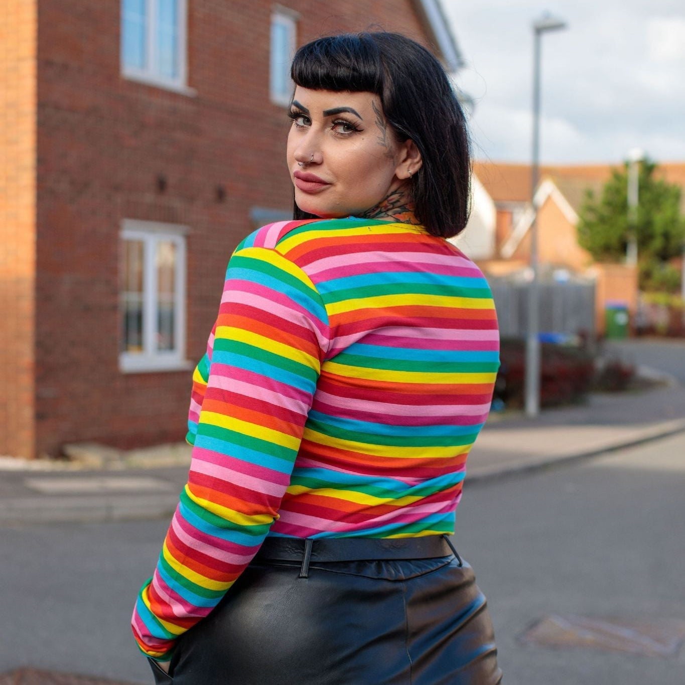 Roxy Rainbow Breastfeeding Top