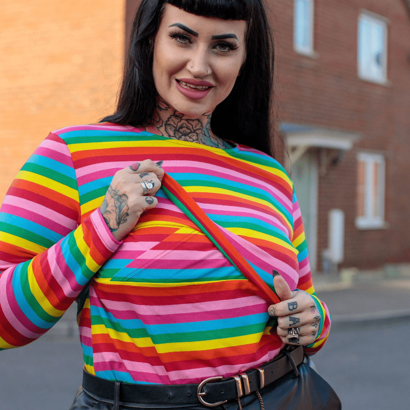 Roxy Rainbow Breastfeeding Top - Baby&More