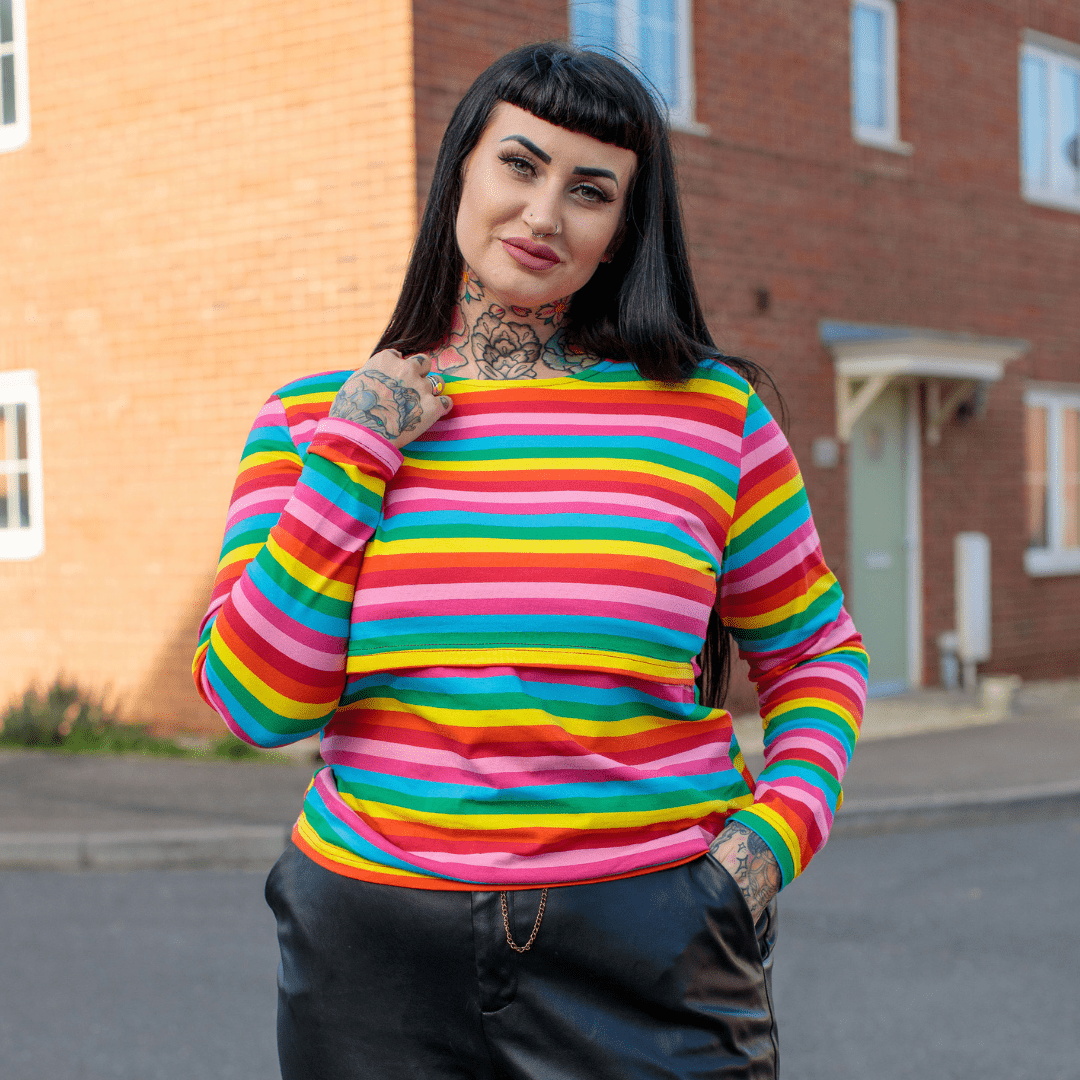 Roxy Rainbow Breastfeeding Top - Baby&More