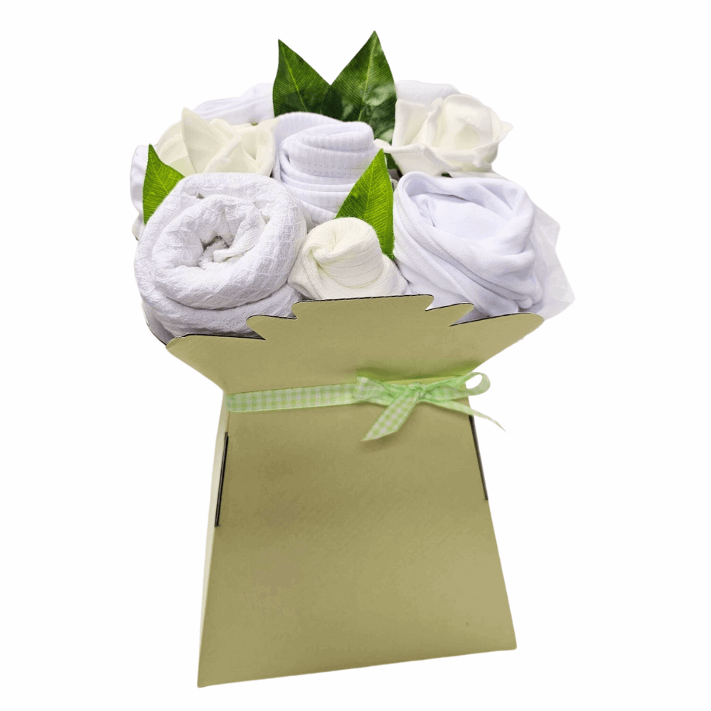 Say It Baby - Unisex Baby Clothes Bouquet Gift
