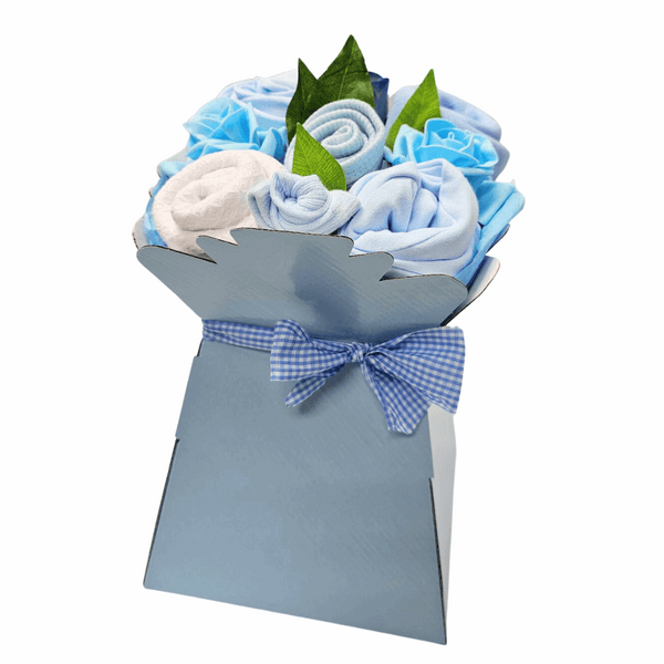 Say It Baby - Baby Boy Clothes Bouquet Gift