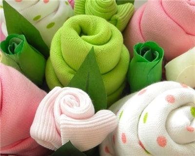 Say It Baby - Baby Girls Muslin Square Bouquet Gift - Baby&More