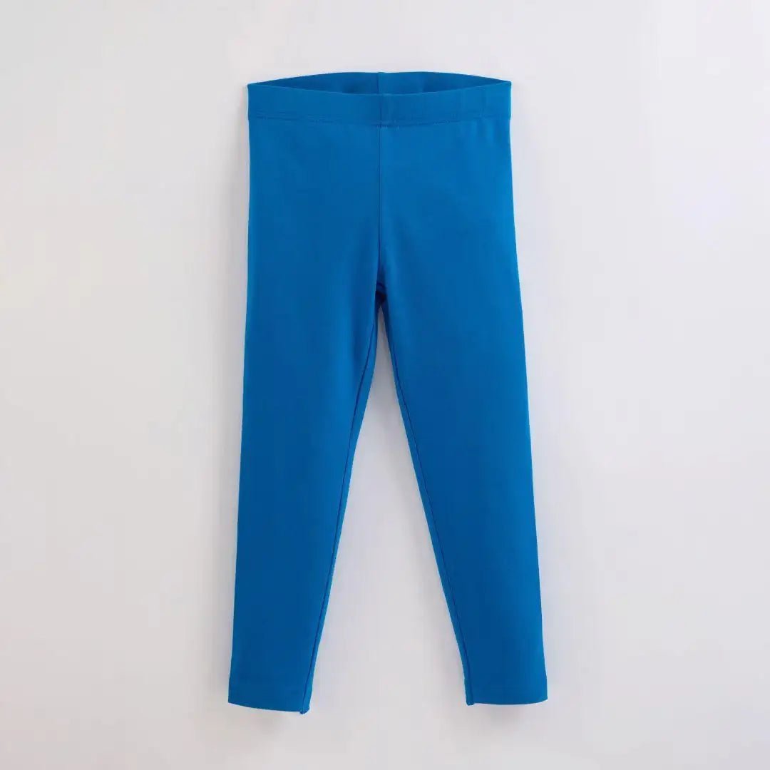 ScandiBugs Own Label Organic Leggings - Peacock Blue - Baby&More