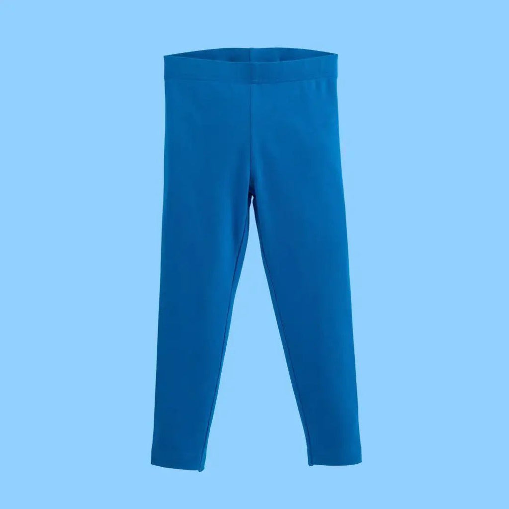 ScandiBugs Own Label Organic Leggings - Peacock Blue - Baby&More