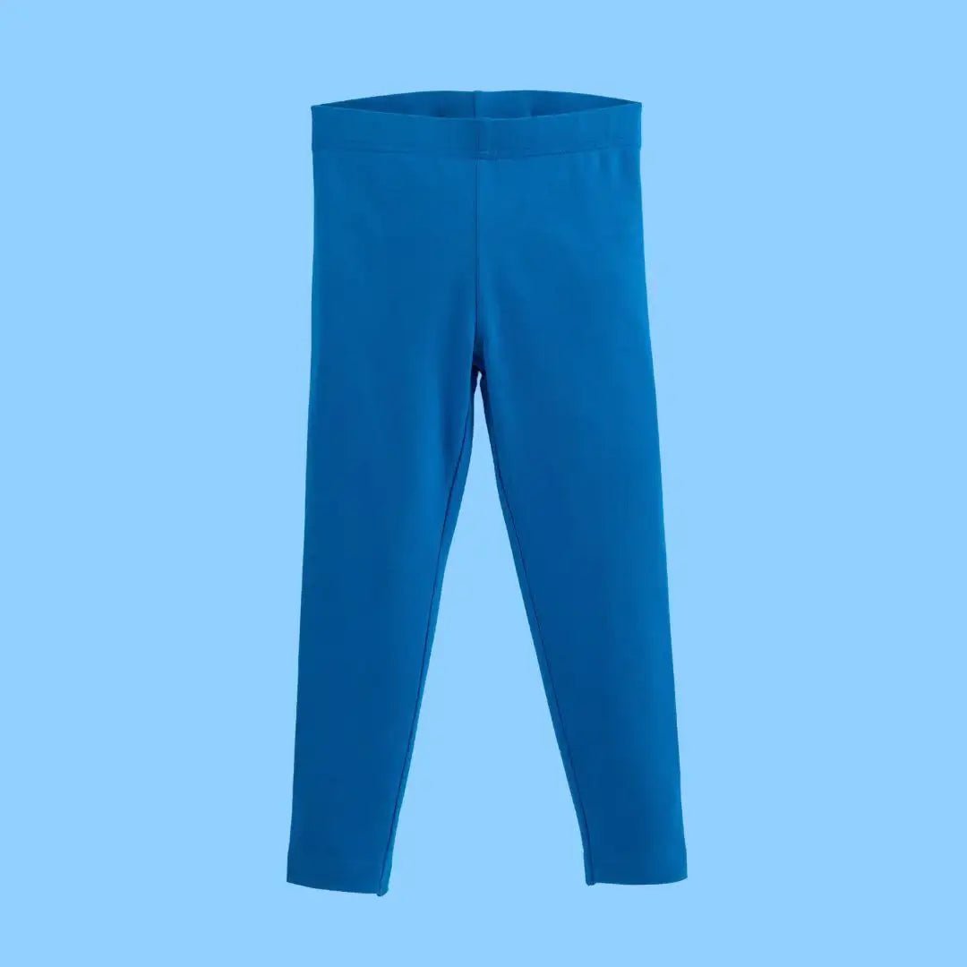 ScandiBugs Own Label Organic Leggings - Peacock Blue - Baby&More