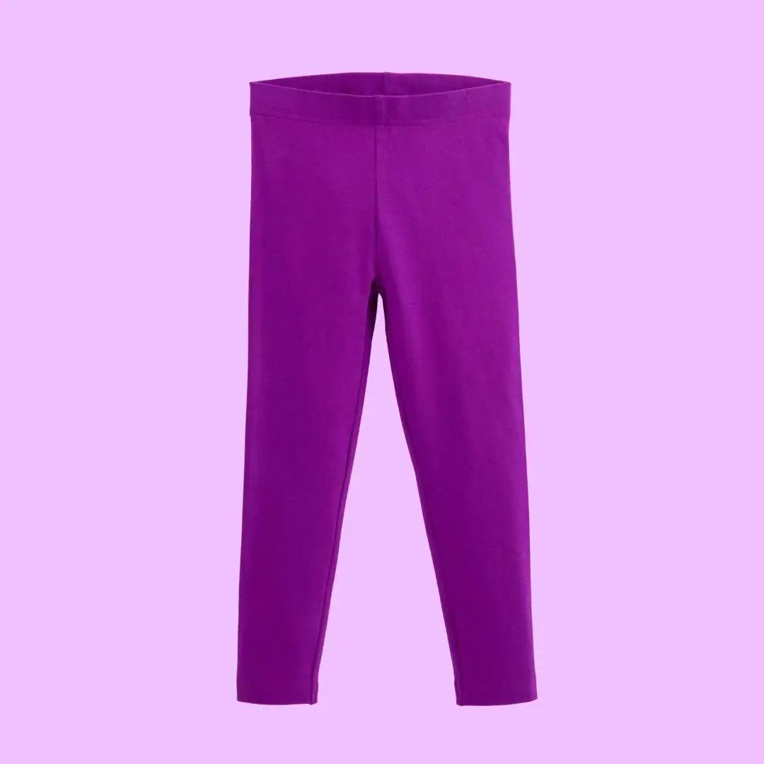 ScandiBugs Own Label Organic Leggings - Perfectly Purple - Baby&More