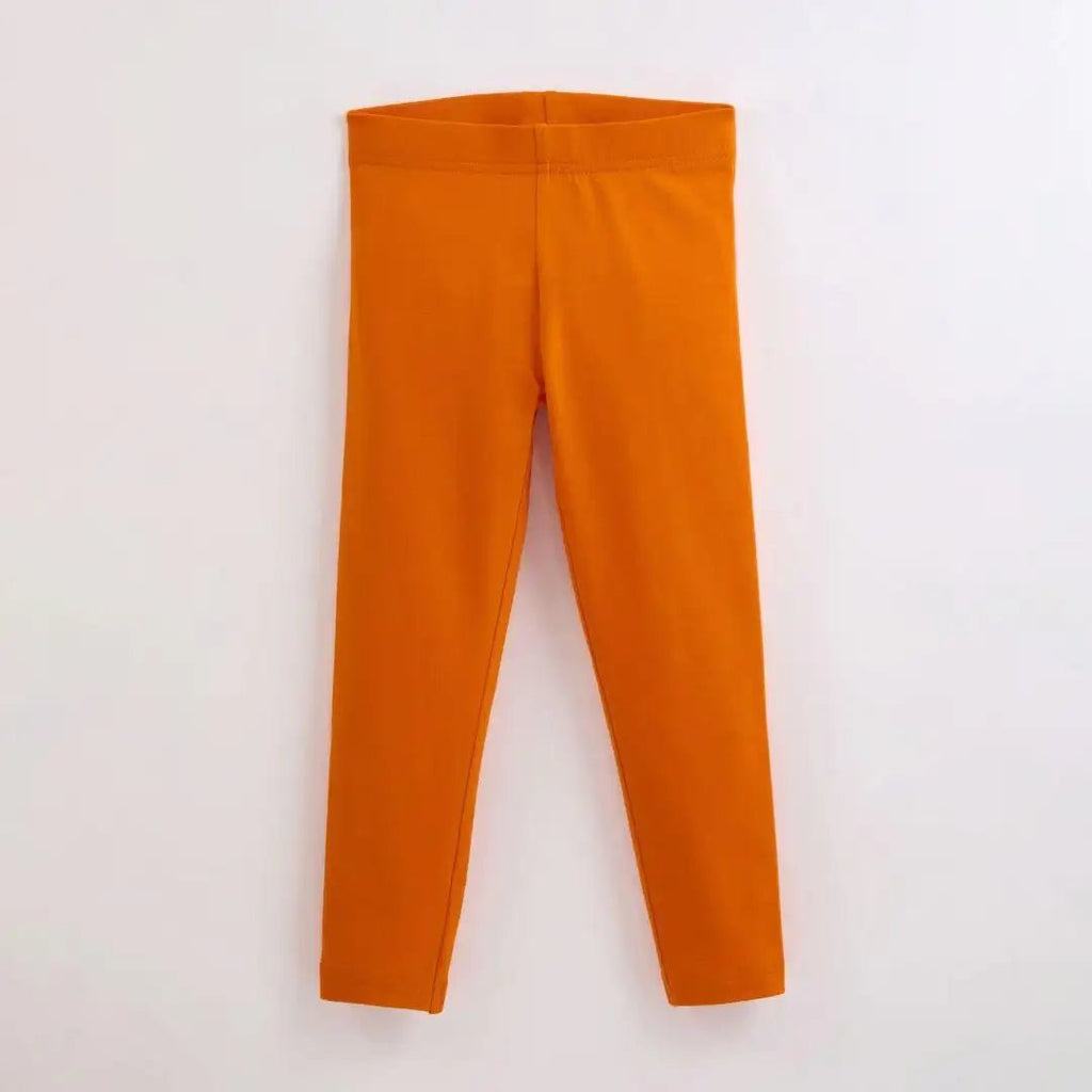 ScandiBugs Own Label Organic Leggings - Tangelo Orange - Baby&More