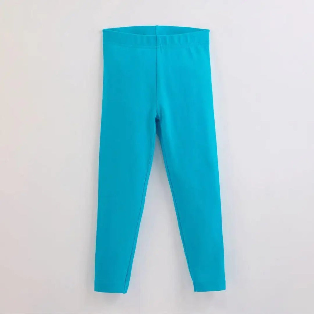 ScandiBugs Own Label Organic Leggings - Tempting Turquoise - Baby&More
