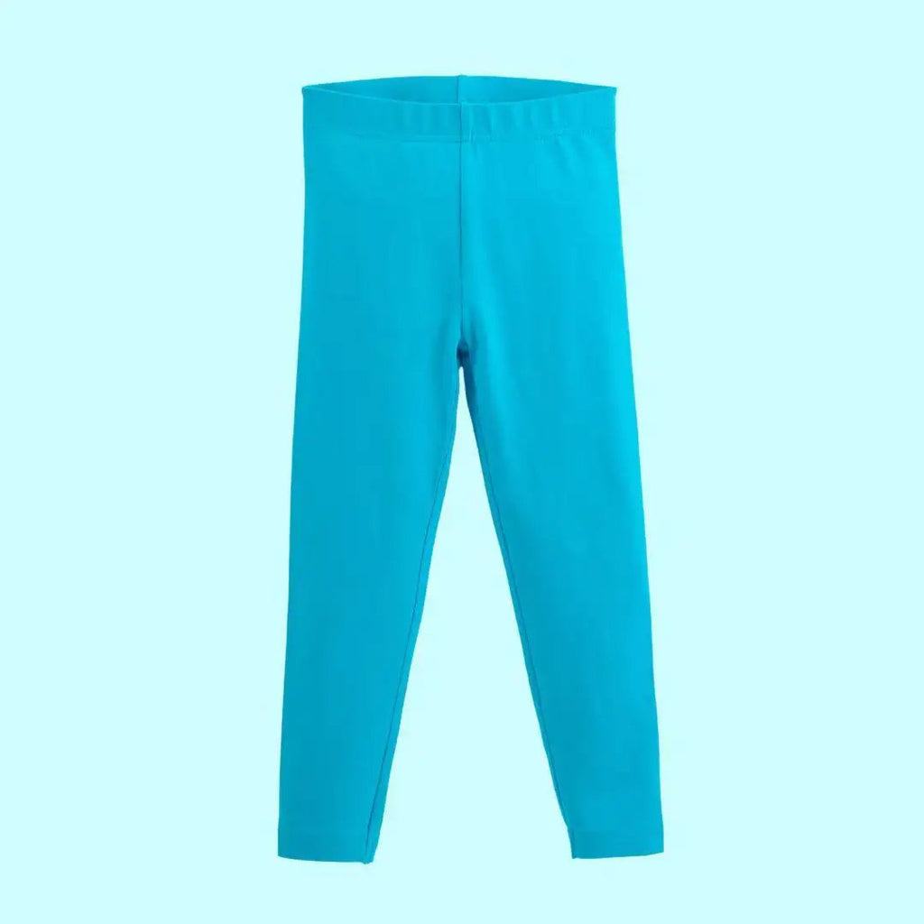 ScandiBugs Own Label Organic Leggings - Tempting Turquoise