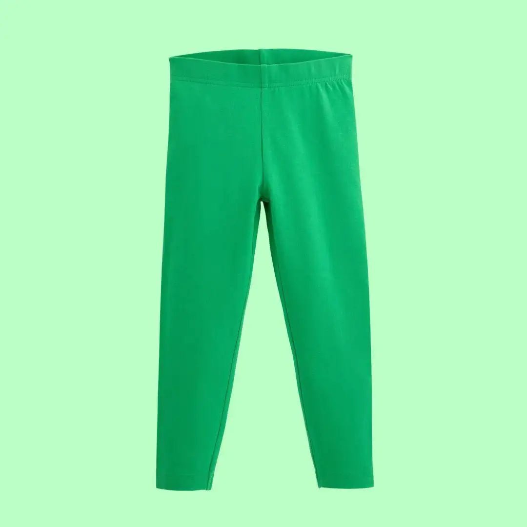 ScandiBugs Own Label Organic Leggings - Tropical Green - Baby&More