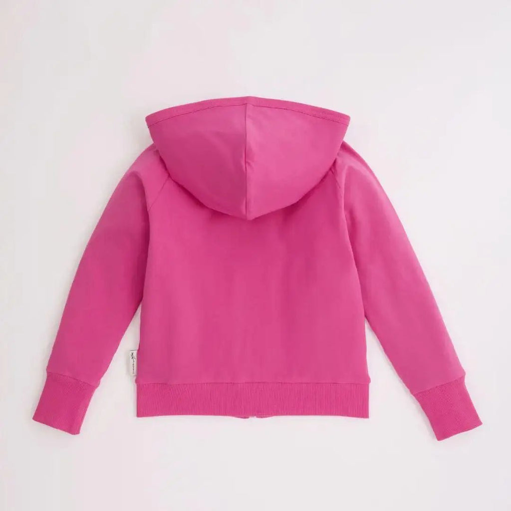 ScandiBugs Own Label Organic Reversible Hoodie - Bubblegum Pink & Perfectly Purple - Baby&More