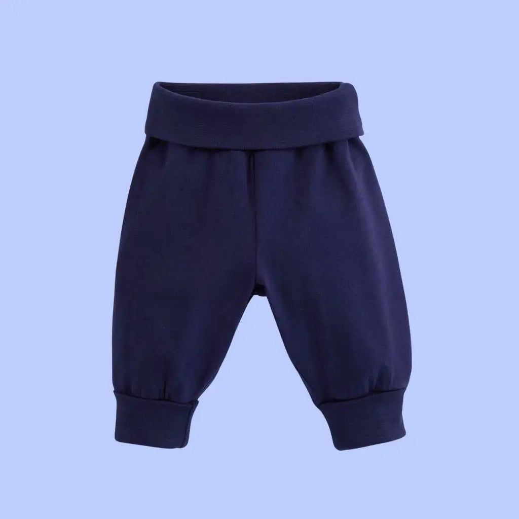 ScandiBugs Own Label Organic Yoga Pants - Deep Sea Navy - Baby&More