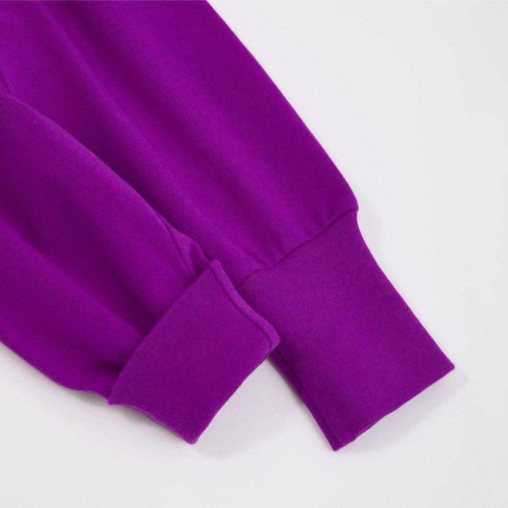 ScandiBugs Own Label Organic Yoga Pants - Perfectly Purple - Baby&More