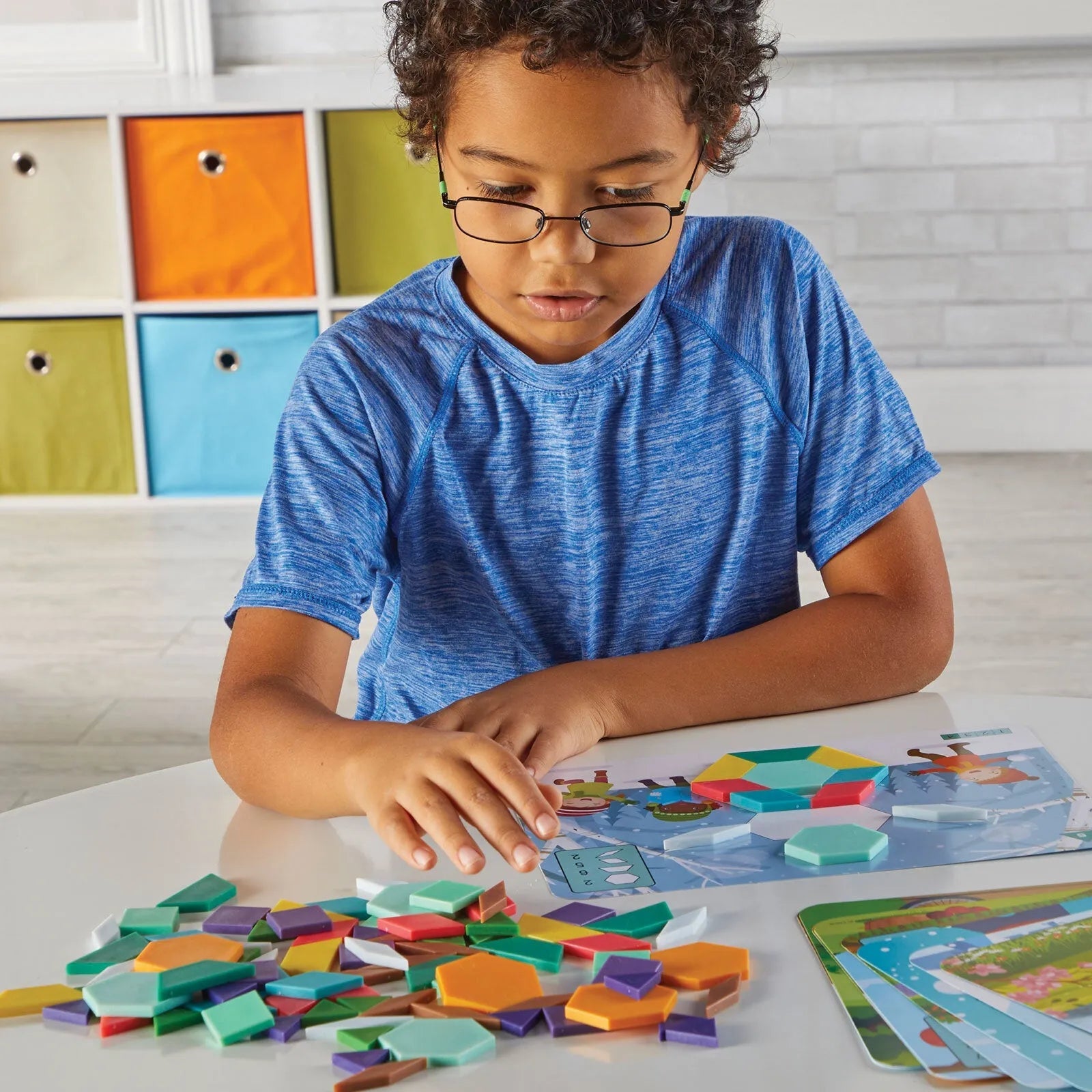 Seasons & Weather Pattern Block Puzzle Set - Baby&More