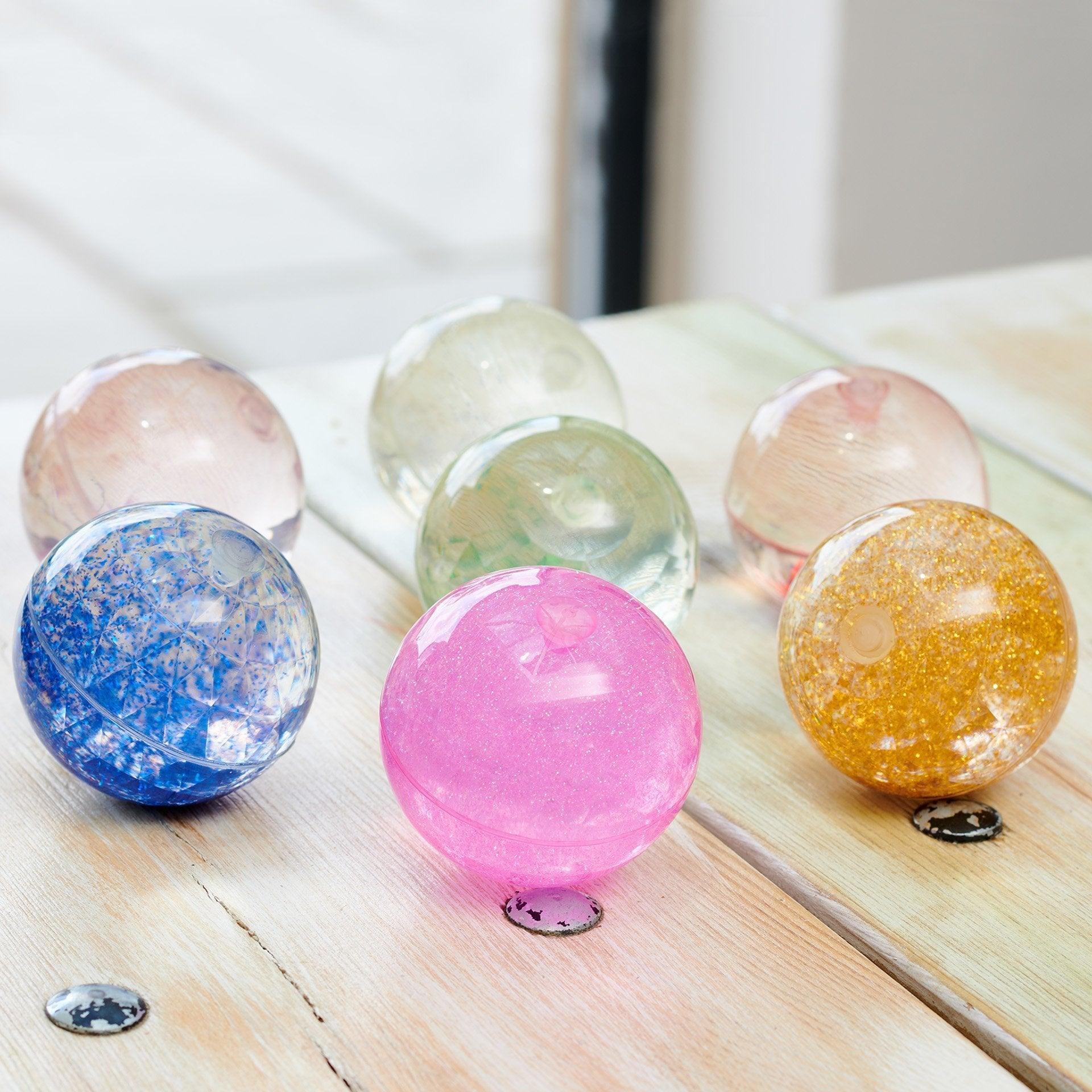Sensory Rainbow Glitter Balls - Baby&More