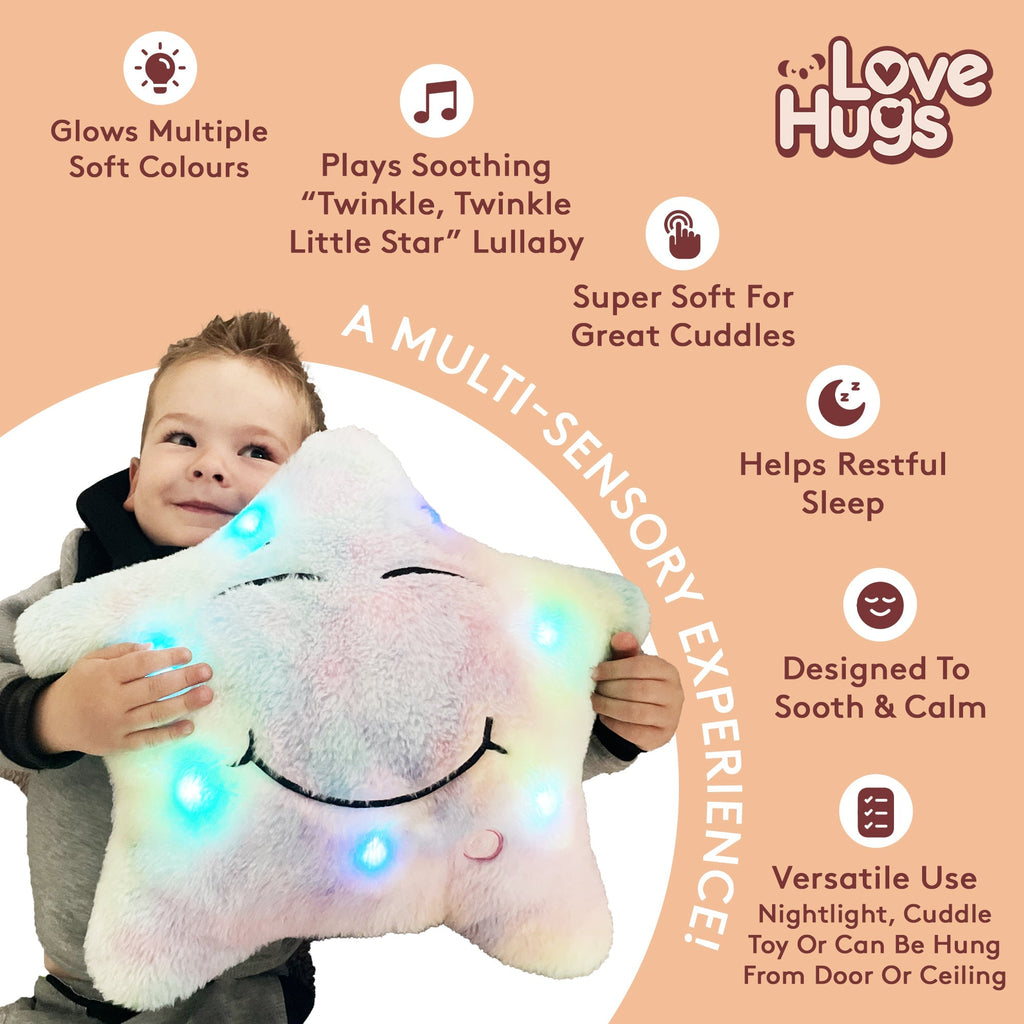 Sensory Star Musical Light Up Toy - Baby&More