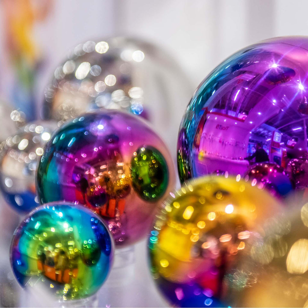 Sensory Steel Colour Burst Balls - Baby&More