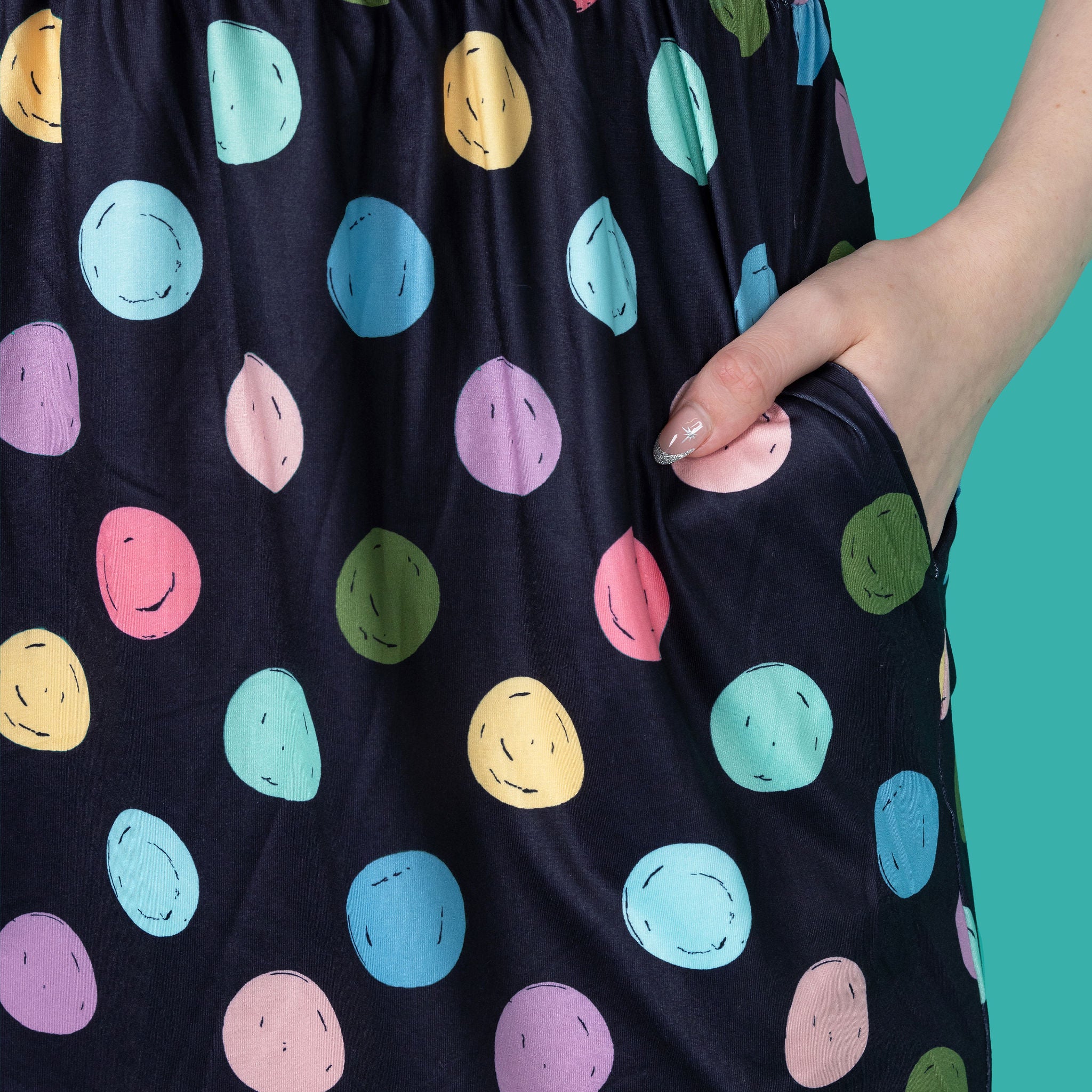 The Knee Length Breastfeeding Dress - Spot