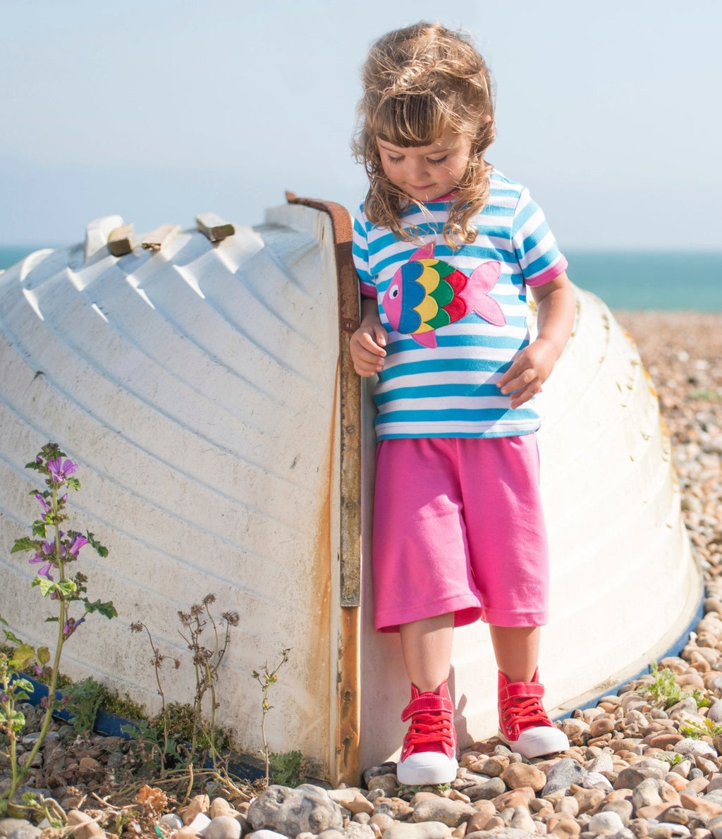 Toby Tiger Organic Shorts - Pink