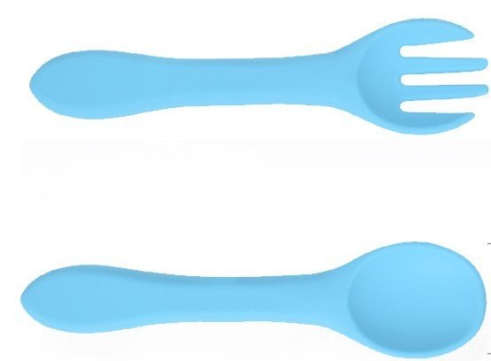 Silicone Feeding Set - Plate, Bowl, Spoon, Cup & Bib - Baby&More