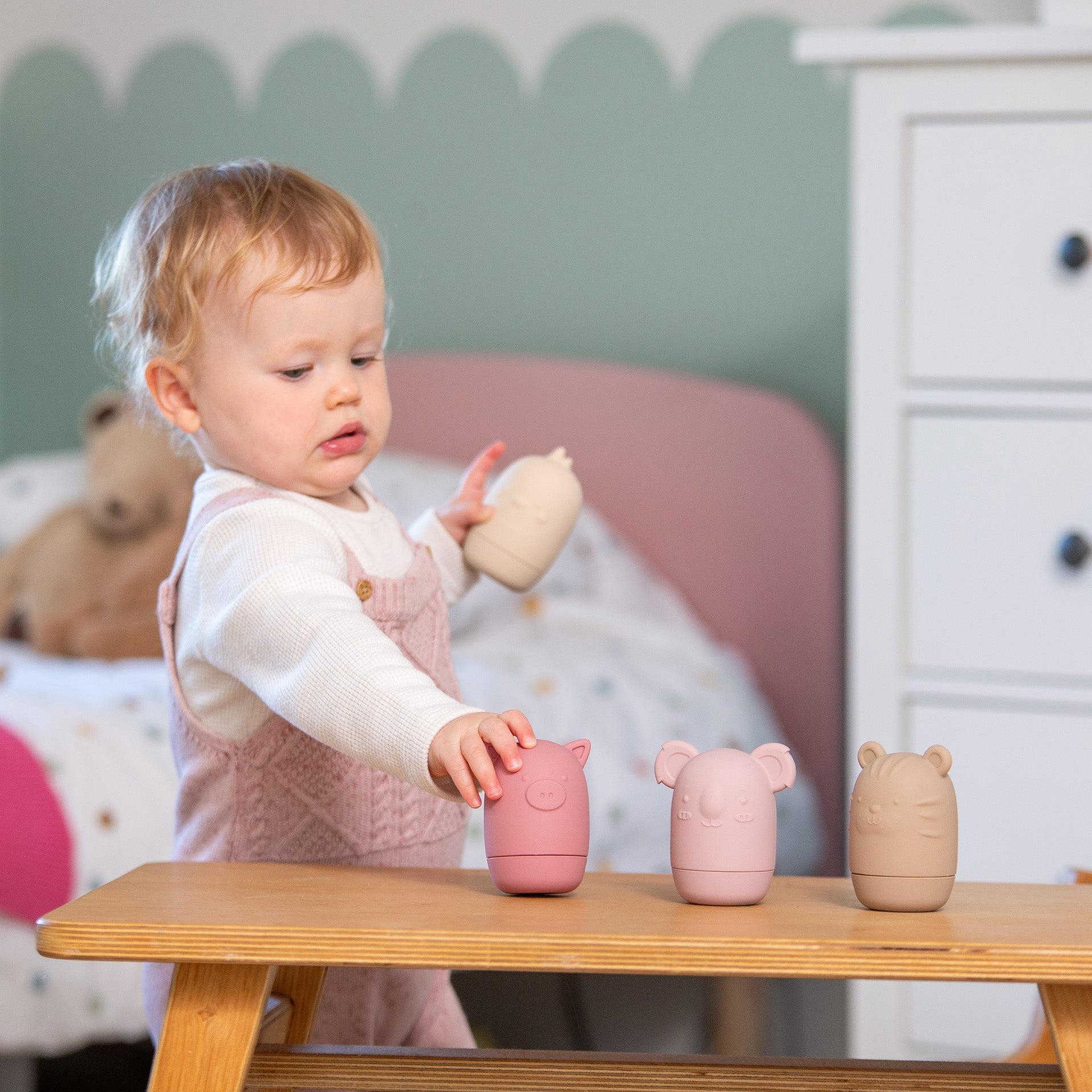 SiliSoft® Animal Squirters - Earth - Baby&More