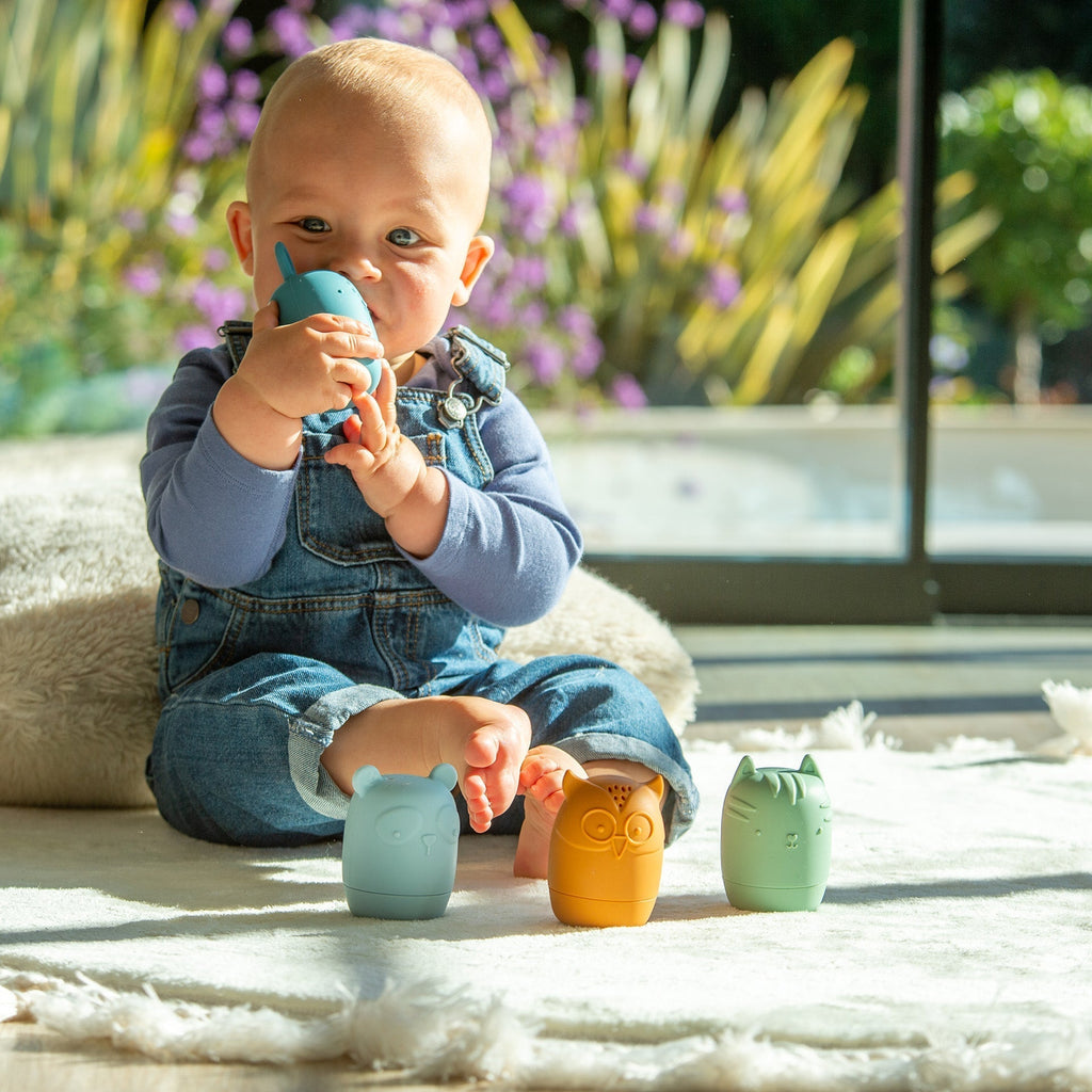 SiliSoft® Animal Squirters - Neutral - Baby&More