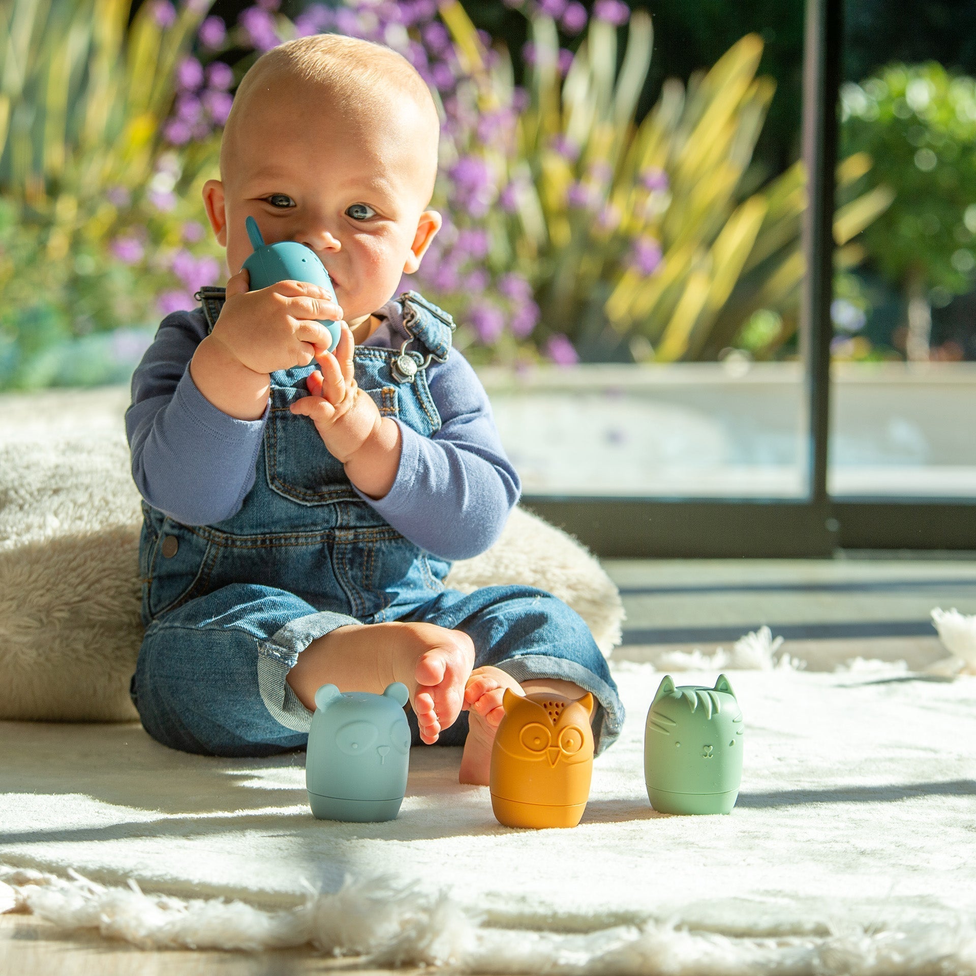 SiliSoft® Animal Squirters - Neutral - Baby&More