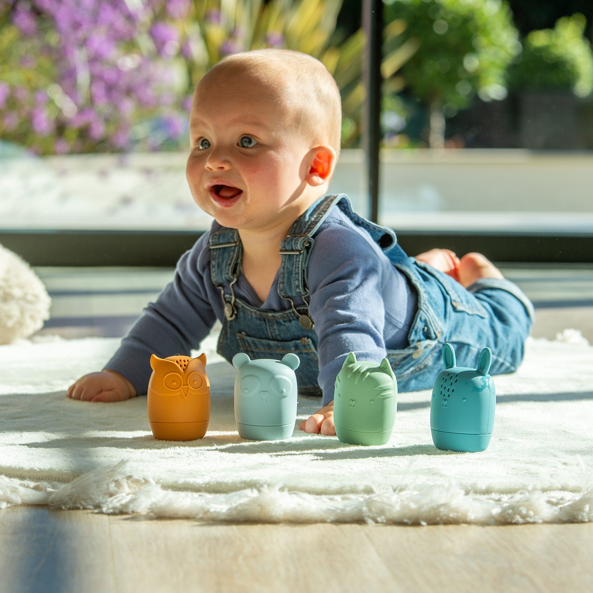 SiliSoft® Animal Squirters - Neutral - Baby&More