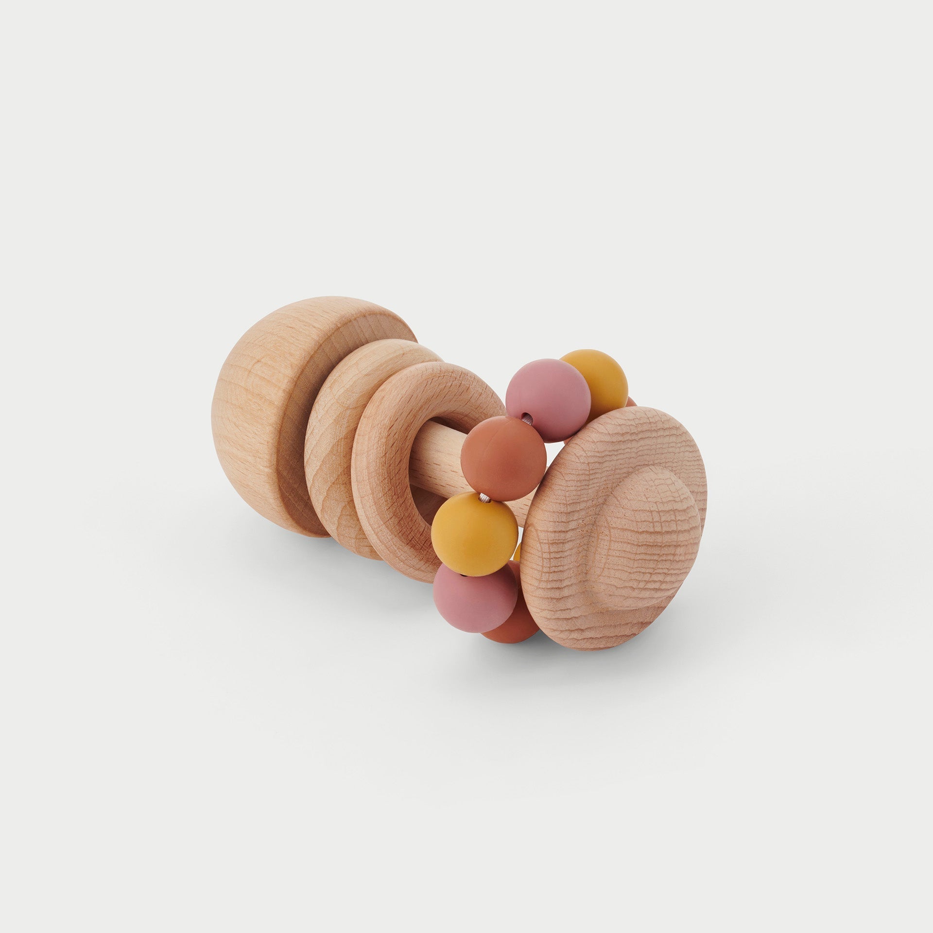 SiliSoft® Bead Rattle - Earth - Baby&More
