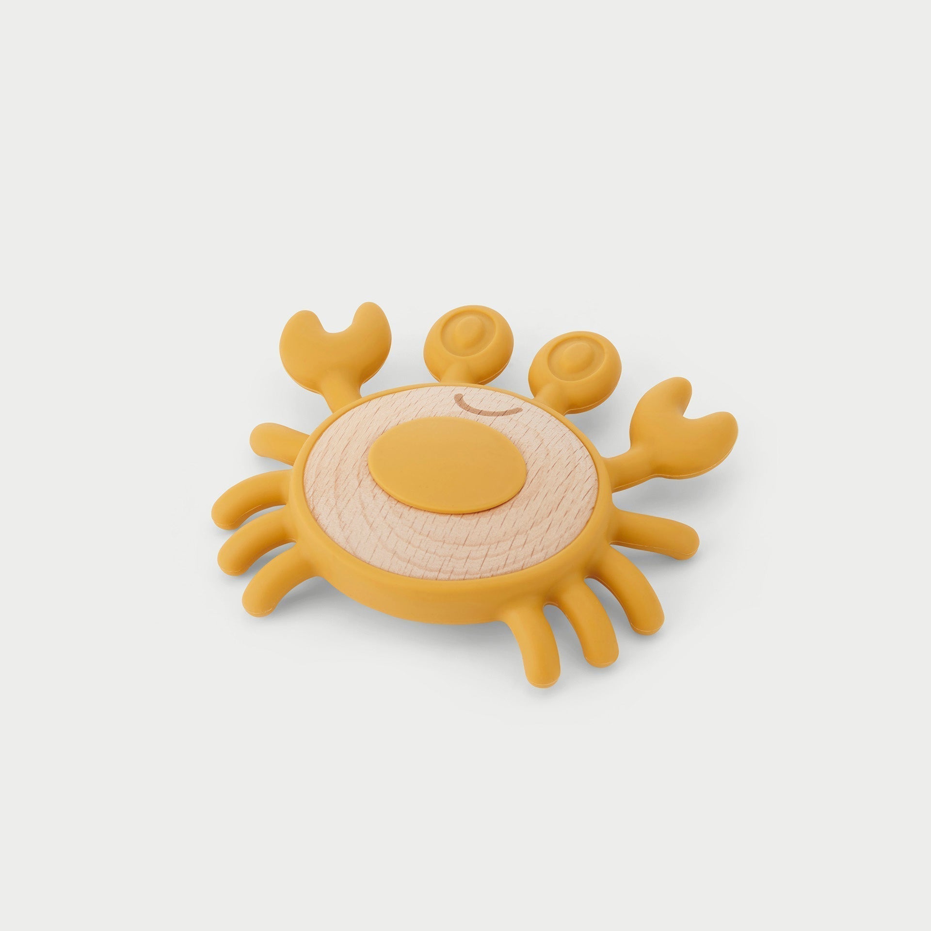 SiliSoft® Crab Teether - Neutral - Baby&More