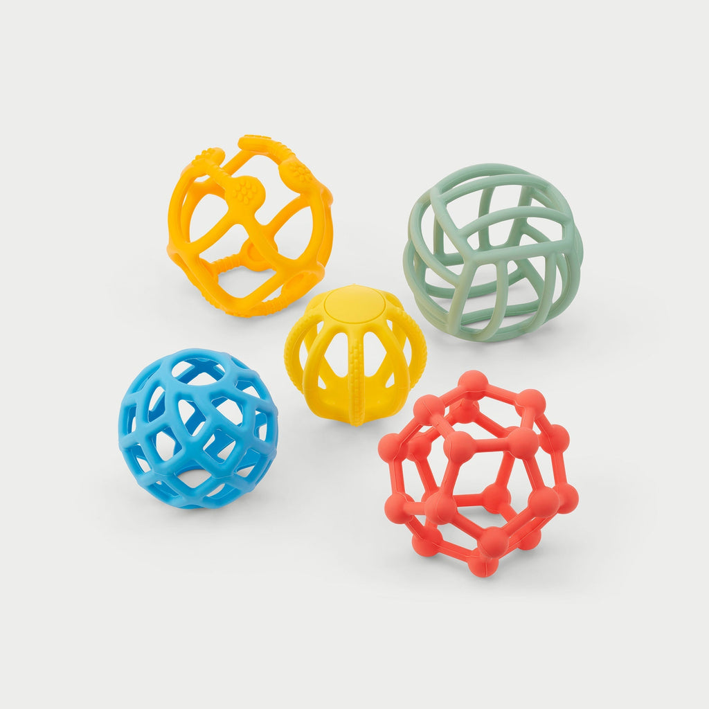 SiliSoft® Flexi Balls - Rainbow - Baby&More