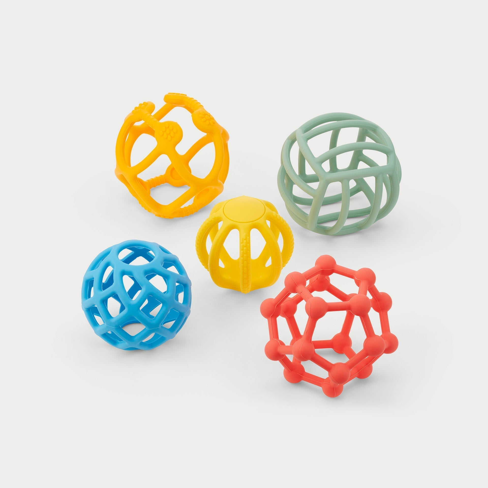 SiliSoft® Flexi Balls - Rainbow - Baby&More