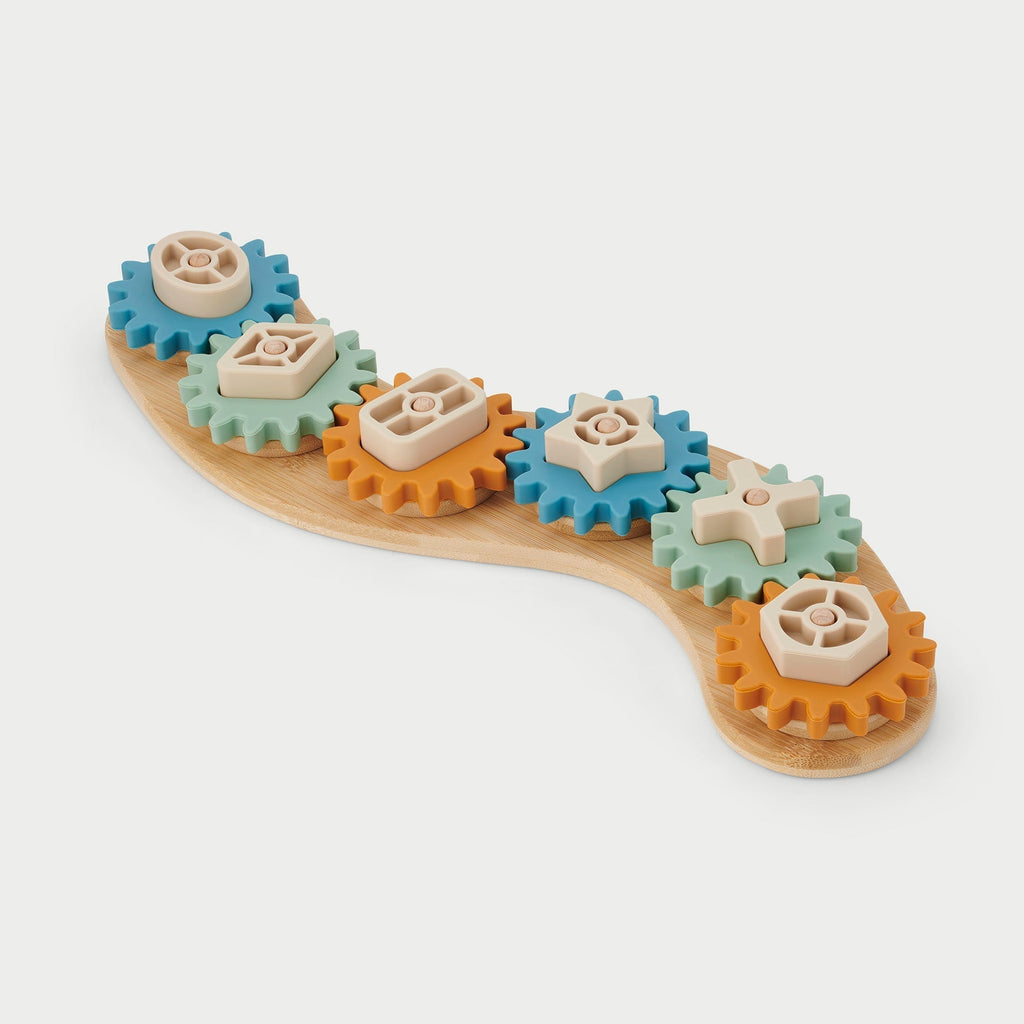 SiliSoft® Gears Puzzle - Neutral - Baby&More