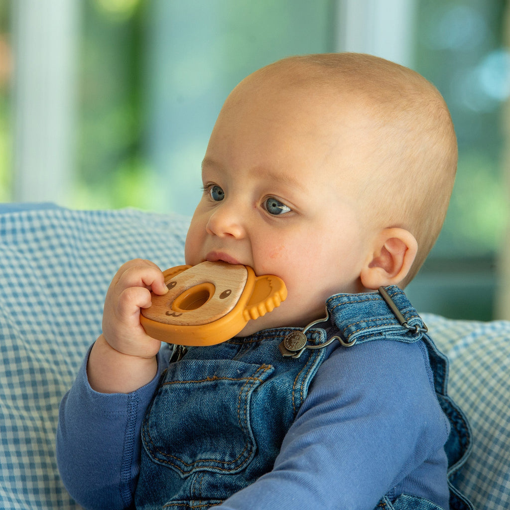 SiliSoft® Koala Wooden Teether - Baby&More