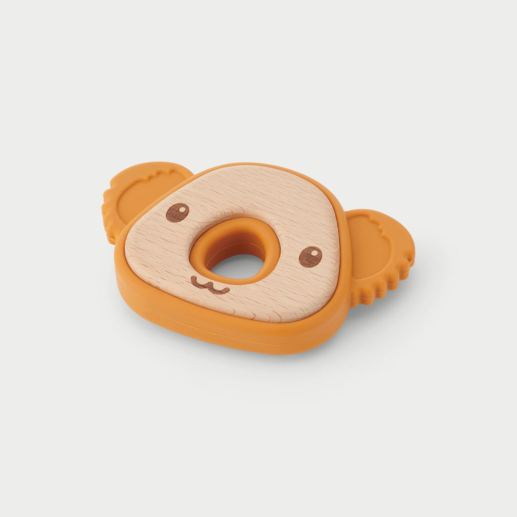 SiliSoft® Koala Wooden Teether - Baby&More