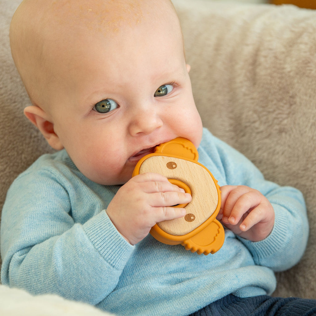 SiliSoft® Koala Wooden Teether - Baby&More