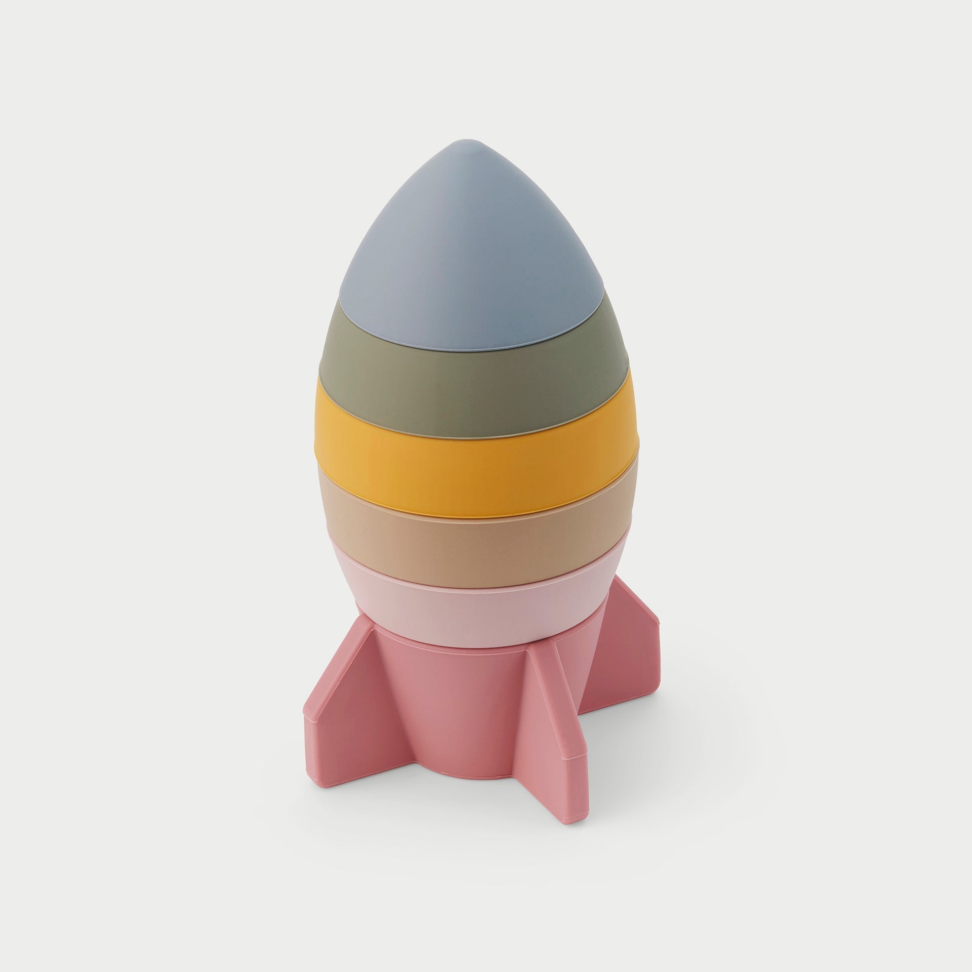 SiliSoft® Rocket Stacker - Earth - Baby&More