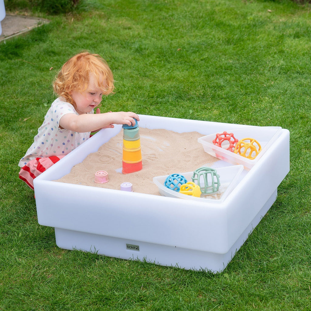 SiliSoft® Round Stacking Cups - Rainbow - Baby&More