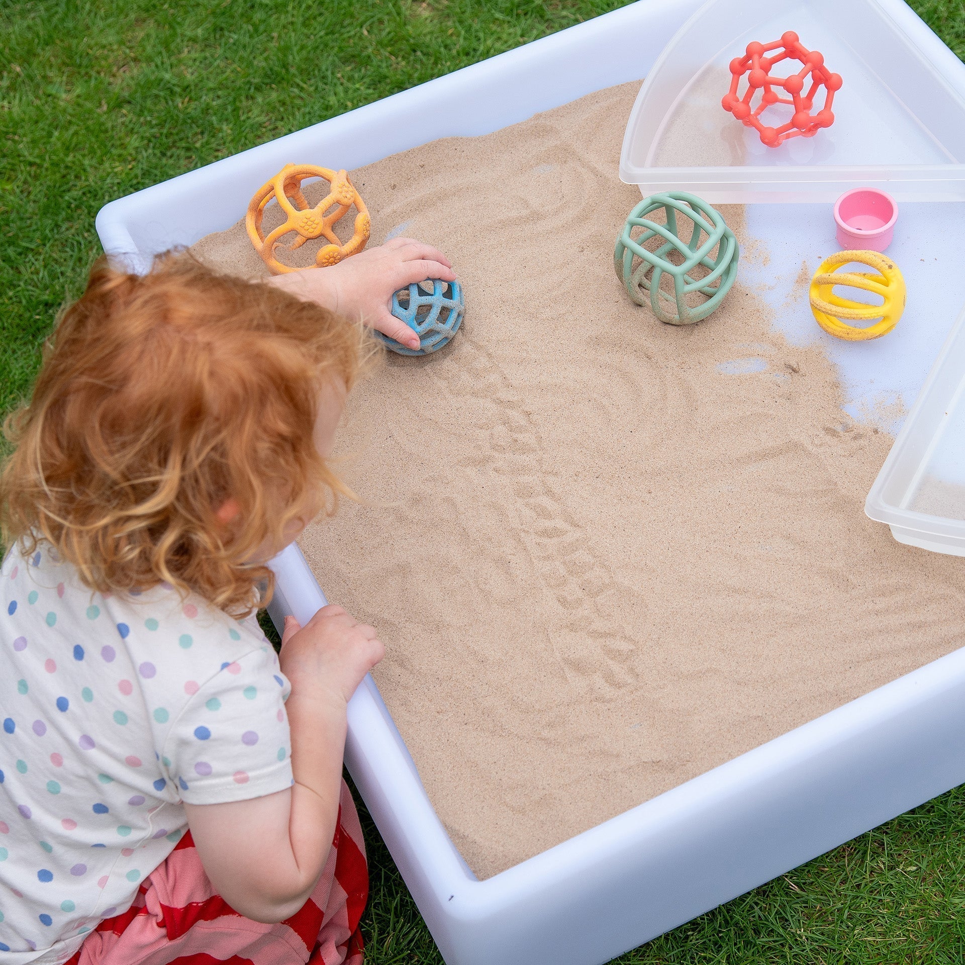 SiliSoft® Round Stacking Cups - Rainbow - Baby&More