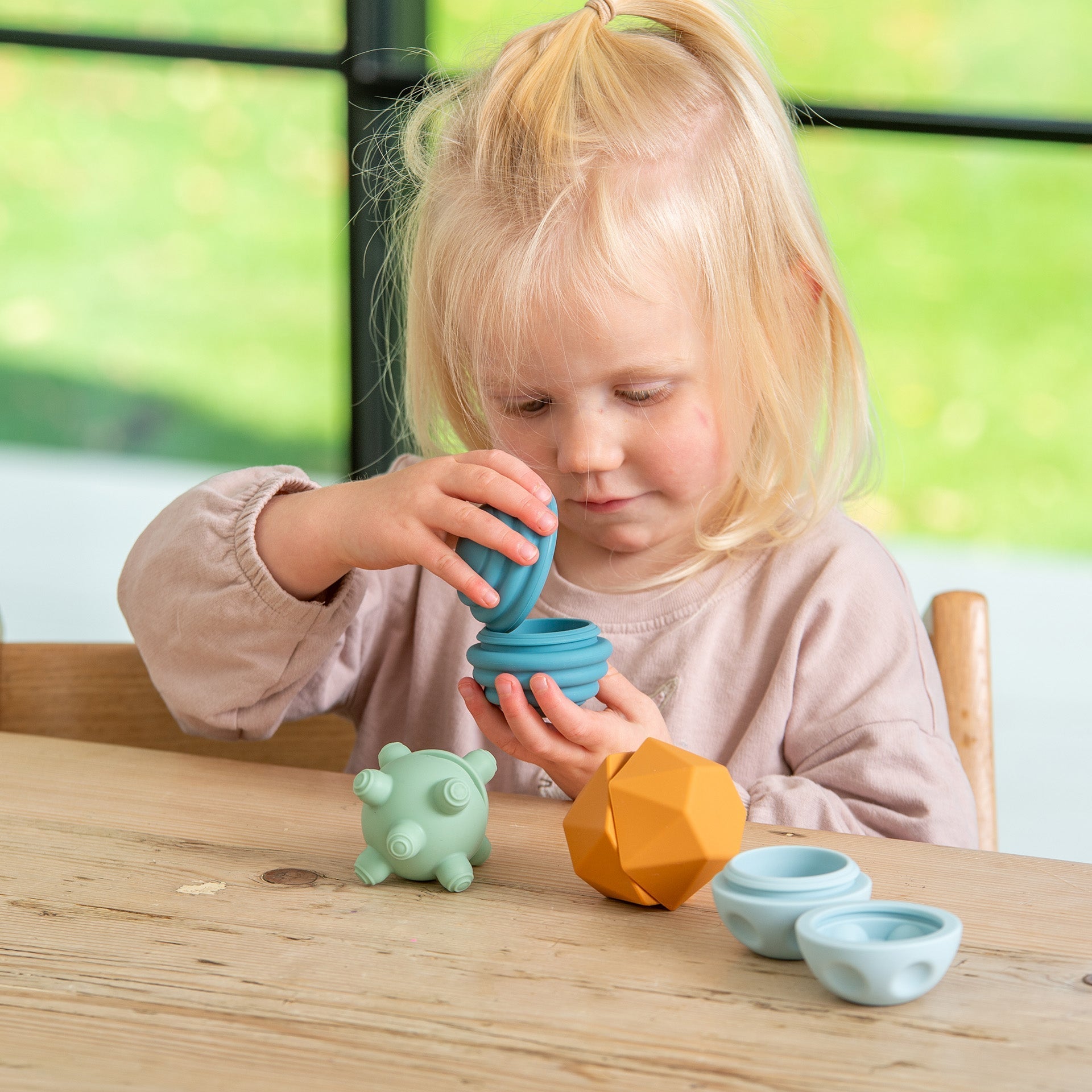 SiliSoft® Sensory Balls - Neutral - Baby&More