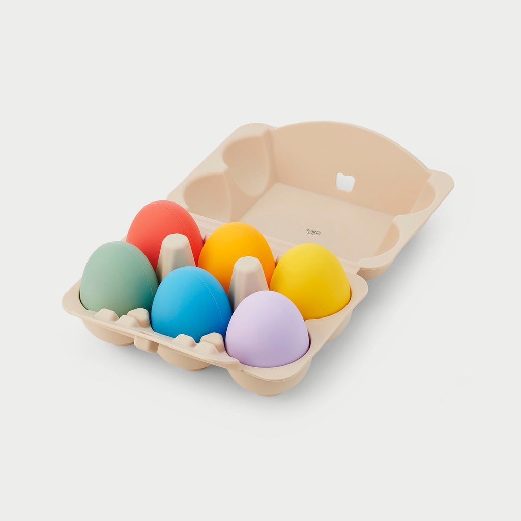 SiliSoft® Sensory Eggs - Rainbow - Baby&More