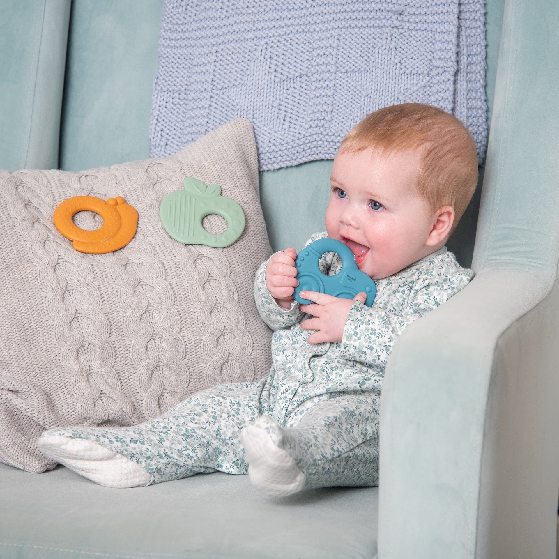 SiliSoft® Sensory Teethers Set - Neutral - Baby&More